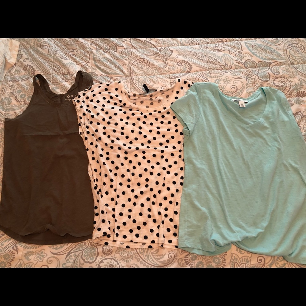Lot of cute casual tops